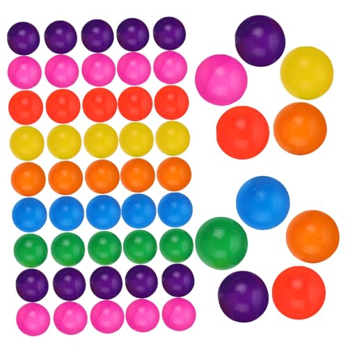 MILISTEN 50 Stück Bobo-Ball- Bällebad Für Hunde Ballspielzeug Für Die Zeltgrube Poolball Schwimmbecken Bällebad Pitballs Mini-bällebad Bälle Handzeltdekoration Plastik MILISTEN 50 Stück Bobo-Ball- Bällebad Für Hunde Ballspielzeug Für Die Zeltgrube Poolball Schwimmbecken Bällebad Pitballs Mini-bällebad Bälle Handzeltdekoration Plastik von Milisten