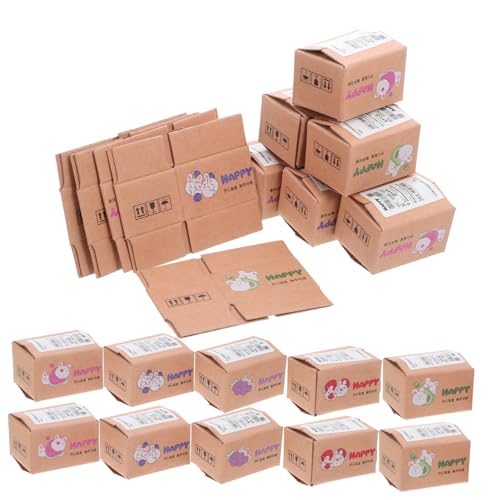 MILISTEN 50 Stück Maßstab Realistische Miniatur Puppenhaus Verpackungsboxen in Cartoon-Design Kreative Geschenkverpackung Dekorative Aufbewahrung für Kleine Gegenstände MILISTEN 50 Stück Maßstab Realistische Miniatur Puppenhaus Verpackungsboxen in Cartoon-Design Kreative Geschenkverpackung Dekorative Aufbewahrung für Kleine Gegenstände von Milisten