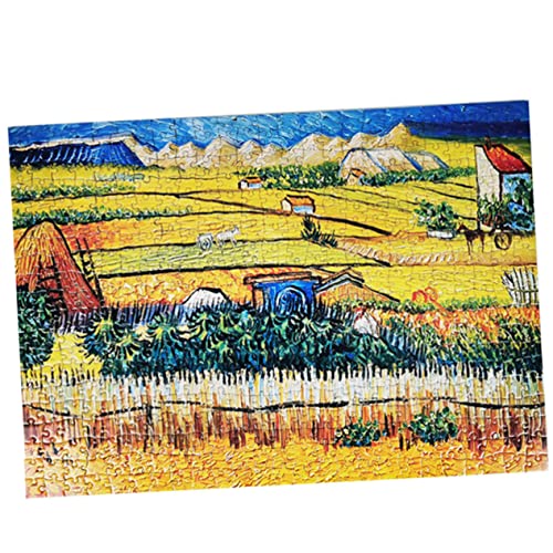 MILISTEN 500 Stück Teile Papier Puzzle Pädagogisches Jigsaw mit Felddorf für Erwachsene und Hochwertiges Lernspielzeug Farbenfroh und Präzise Geschnitten MILISTEN 500 Stück Teile Papier Puzzle Pädagogisches Jigsaw mit Felddorf für Erwachsene und Hochwertiges Lernspielzeug Farbenfroh und Präzise Geschnitten von Milisten