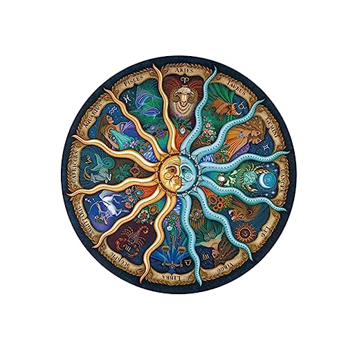 MILISTEN 500Stücke Rundes Papierpuzzle für Erwachsene Teile Puzzle Farbenfrohes Pädagogisches Jigsaw Puzzle für Kreative Stunden Hochwertiges und Langlebiges Material MILISTEN 500Stücke Rundes Papierpuzzle für Erwachsene Teile Puzzle Farbenfrohes Pädagogisches Jigsaw Puzzle für Kreative Stunden Hochwertiges und Langlebiges Material von Milisten