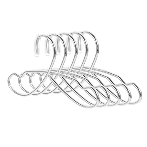 MILISTEN 5Stücke Kleine Puppen Kleiderbügel Aus Robusten Metallhängern Für Puppenkleidung Für Puppenschränke Stylischen Präsentation Von Outfits von Milisten