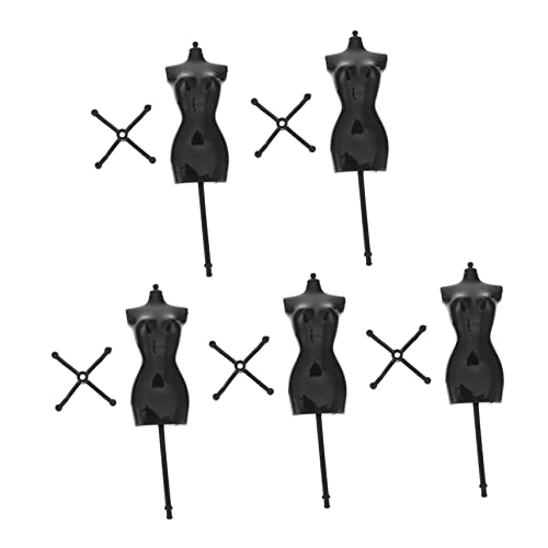 MILISTEN 5Stücke Puppen Kleiderständer Teiliges Display für Puppenmode Stabil und Langlebig für Kreatives und Dekorieren von Puppenkleidern MILISTEN 5Stücke Puppen Kleiderständer Teiliges Display für Puppenmode Stabil und Langlebig für Kreatives und Dekorieren von Puppenkleidern von Milisten