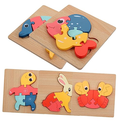 MILISTEN 5Stücke Teiliges Holzpuzzle Lernspielzeug für Tier und Verkehrsformen Fördert Motorische Fähigkeiten und Kognitive Entwicklung für Vorschulkinder MILISTEN 5Stücke Teiliges Holzpuzzle Lernspielzeug für Tier und Verkehrsformen Fördert Motorische Fähigkeiten und Kognitive Entwicklung für Vorschulkinder von Milisten