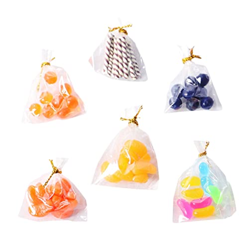 MILISTEN 6 Mini -Bag -Essen Lebensmittel Simulationsfruchtmodelle Miniatur-Dessert-Modelle Miniatur-Dessertspielzeug spielende Hausverzierung Spielhaus Obstdekor Mini-Foto-Requisiten Harz MILISTEN 6 Mini -Bag -Essen Lebensmittel Simulationsfruchtmodelle Miniatur-Dessert-Modelle Miniatur-Dessertspielzeug spielende Hausverzierung Spielhaus Obstdekor Mini-Foto-Requisiten Harz von Milisten