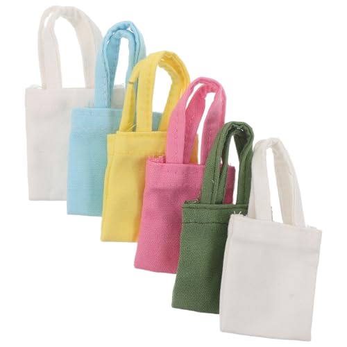MILISTEN 6 Stück Schultertaschen für Puppen Outfits Requisiten für Fotografie und Puppenhaus Dekoration von Milisten