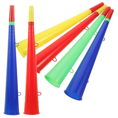 MILISTEN 6 Stück Sportliche Kunststoff Trompeten Party Horn für Fans Bunte Anfeuer Requisiten für Sportveranstaltungen und Feiern Zufällige Farbe MILISTEN 6 Stück Sportliche Kunststoff Trompeten Party Horn für Fans Bunte Anfeuer Requisiten für Sportveranstaltungen und Feiern Zufällige Farbe von Milisten