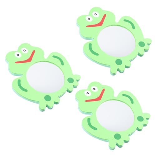 MILISTEN 6 Stück Teiliges Badespielzeug Cartoon Froschform Spiegelspielzeug aus Eva Glatte Oberfläche Sicher für Junge Mädchen Ab Monaten zum Baden Duschen Schwimmen für Jungen und Mädchen von Milisten