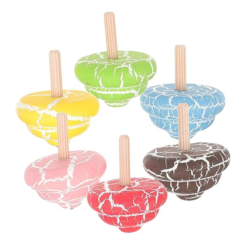 MILISTEN 6 Stück Teiliges Holz Gyroskop für Rotierende Party für Kreative Spielstunden für Jungen MILISTEN 6 Stück Teiliges Holz Gyroskop für Rotierende Party für Kreative Spielstunden für Jungen von Milisten