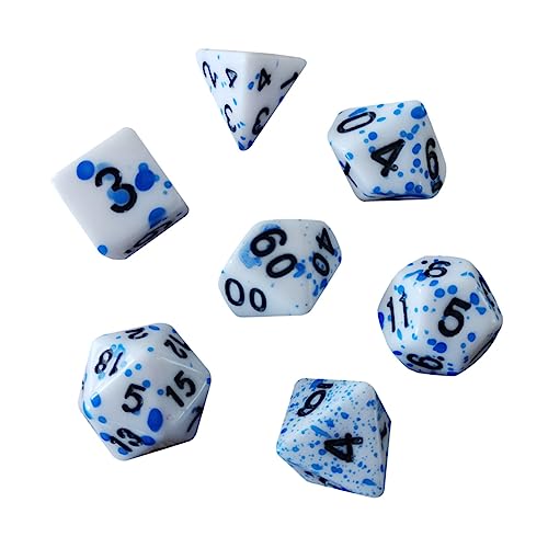 MILISTEN 7 Stück Teiliges Blutwürfel für Rollenspiele Realistische Spritzer Requisiten für Brettspiele Partys und Feiertage Langlebig MILISTEN 7 Stück Teiliges Blutwürfel für Rollenspiele Realistische Spritzer Requisiten für Brettspiele Partys und Feiertage Langlebig von Milisten