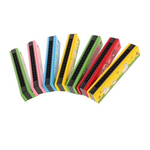 MILISTEN 7 Stück Teiliges Holzharmonikaspielzeug Bemalt für Anfänger Lerninstrument Frühkindliche Musikinstrumente MILISTEN 7 Stück Teiliges Holzharmonikaspielzeug Bemalt für Anfänger Lerninstrument Frühkindliche Musikinstrumente von Milisten