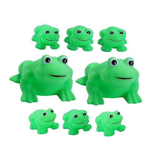 MILISTEN 8 Stück Teiliges Badespielzeug Set für Lustige Froschform Grün Wasserspielzeug für Junge Mädchen Fördert Spiel und Muskeltraining Sicher und Hautfreundlich MILISTEN 8 Stück Teiliges Badespielzeug Set für Lustige Froschform Grün Wasserspielzeug für Junge Mädchen Fördert Spiel und Muskeltraining Sicher und Hautfreundlich von Milisten