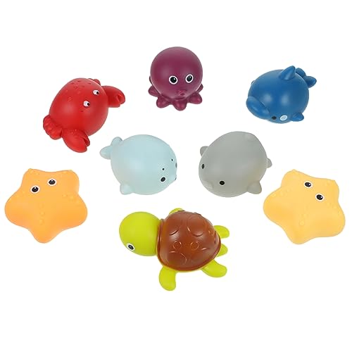 MILISTEN 8 Stück Teiliges Badespielzeug für Spritzende Tierfiguren aus Weichem Lustige Badewannenspielzeuge für Junge Mädchen für Pools und Feiern MILISTEN 8 Stück Teiliges Badespielzeug für Spritzende Tierfiguren aus Weichem Lustige Badewannenspielzeuge für Junge Mädchen für Pools und Feiern von Milisten
