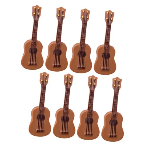 MILISTEN 8 Stück Teiliges Miniatur Gitarrenmodell aus Langlebigem Resin Dekoratives Puppenhaus Zubehör Vielseitiges Mini Ornament für DIY Sammler und Fotorequisiten Kompakte für Einfache MILISTEN 8 Stück Teiliges Miniatur Gitarrenmodell aus Langlebigem Resin Dekoratives Puppenhaus Zubehör Vielseitiges Mini Ornament für DIY Sammler und Fotorequisiten Kompakte für Einfache von Milisten
