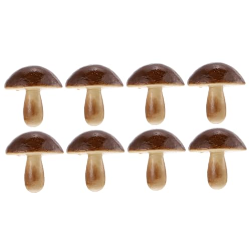 MILISTEN 8 Stück Teiliges Set Imitation Pilz Dekorationen für Restaurants und Fotoprops Realistische Gemüse Nachbildungen aus Hochwertigem Material Kaffee MILISTEN 8 Stück Teiliges Set Imitation Pilz Dekorationen für Restaurants und Fotoprops Realistische Gemüse Nachbildungen aus Hochwertigem Material Kaffee von Milisten