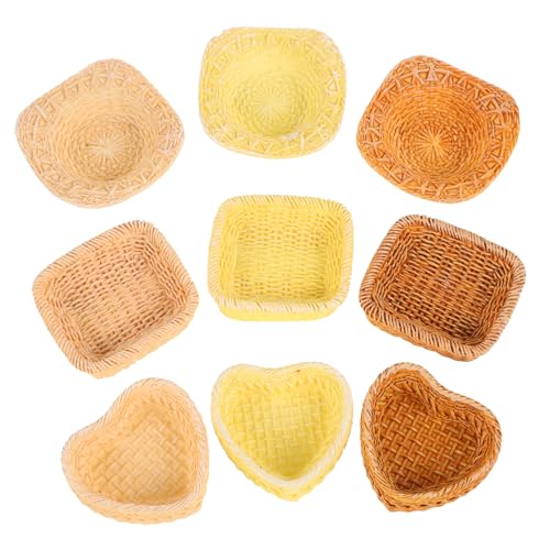 MILISTEN 9 Teiliges Miniatur Zubehör Winzige Dekoration Für Kleine Aufbewahrung Basteln Miniaturen Handgefertigte Körbe Requisiten Bausimulation Weiße Puppen Puppenhäuser MILISTEN 9 Teiliges Miniatur Zubehör Winzige Dekoration Für Kleine Aufbewahrung Basteln Miniaturen Handgefertigte Körbe Requisiten Bausimulation Weiße Puppen Puppenhäuser von Milisten