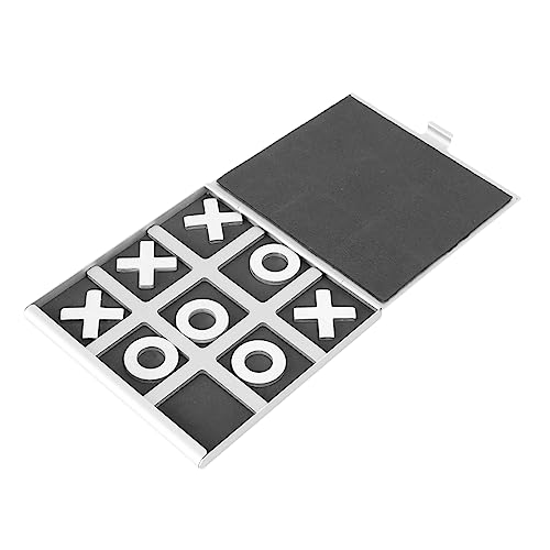 MILISTEN Aluminium Interaktives Brettspiel für Pädagogisches Unterhaltsames Familien und Reisepiel Silber und Schwarz MILISTEN Aluminium Interaktives Brettspiel für Pädagogisches Unterhaltsames Familien und Reisepiel Silber und Schwarz von Milisten