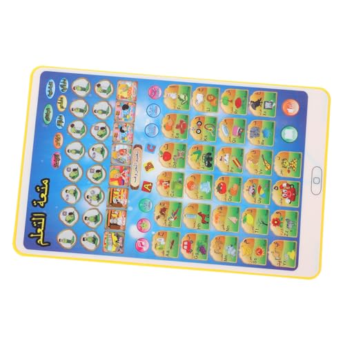 MILISTEN Arabische Lernmaschine für Interaktive Sprachlernspielzeug Tragbares Tablet mit Vokabeltraining Selbstständiges Lernen Geschenk für Geburtstag und Weihnachten von Milisten