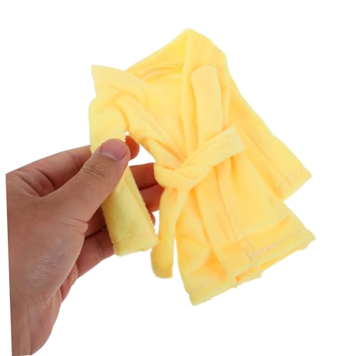 MILISTEN Babypuppen Schlafanzug Weiches Plüsch Schlafkleid Puppen-Bademantel Zubehör Für Rollenspiele Spielzeugkleidung Feinmotorikfördernd MILISTEN Babypuppen Schlafanzug Weiches Plüsch Schlafkleid Puppen-Bademantel Zubehör Für Rollenspiele Spielzeugkleidung Feinmotorikfördernd von Milisten