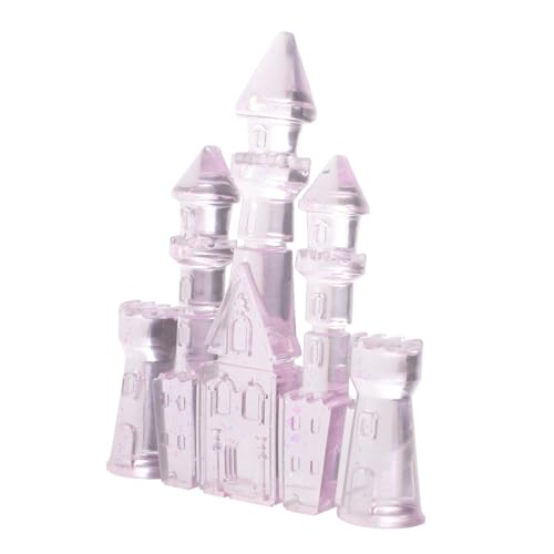 MILISTEN Crystal Castle Castle Schlossspielzeug für und Mädchen Schloss für Mädchen Hausform aus Harz fließende Sandornamente Plastik Rosa MILISTEN Crystal Castle Castle Schlossspielzeug für und Mädchen Schloss für Mädchen Hausform aus Harz fließende Sandornamente Plastik Rosa von Milisten