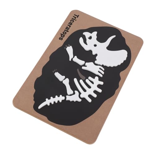 MILISTEN Dinosaurier Holz Puzzle Jahre Fossile Knochen für Interaktives Dino Skelett Rätsel aus Naturholz Fördert Kreativität und Geschichtenerzählen MILISTEN Dinosaurier Holz Puzzle Jahre Fossile Knochen für Interaktives Dino Skelett Rätsel aus Naturholz Fördert Kreativität und Geschichtenerzählen von Milisten