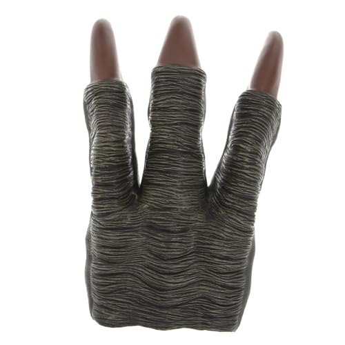 MILISTEN Dinosaurier Krallen Handschuh aus Umweltfreundlichem Langlebig für Indoor Outdoor Realistisches Cosplay Zubehör für Roten Krallen von Milisten