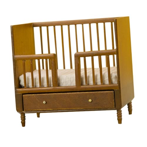 MILISTEN Doll House Möbel Detailgetreue Schlafzimmer Dekoration für Einfach zu Montieren und Sicher für Puppen und Kleine Babypuppen MILISTEN Doll House Möbel Detailgetreue Schlafzimmer Dekoration für Einfach zu Montieren und Sicher für Puppen und Kleine Babypuppen von Milisten