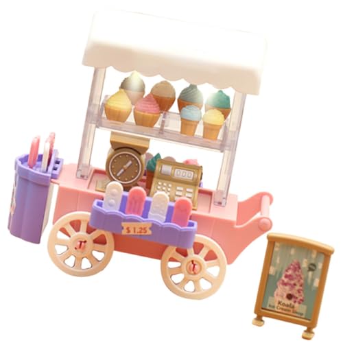 MILISTEN Eistruck Spielset Teilig Realistisches Rollenspiel Eiswagen für Jungen und Mädchen Interaktives Party Accessoire für Kreatives und Farbenfrohes Lernen MILISTEN Eistruck Spielset Teilig Realistisches Rollenspiel Eiswagen für Jungen und Mädchen Interaktives Party Accessoire für Kreatives und Farbenfrohes Lernen von Milisten