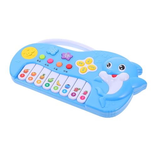 MILISTEN Elektronisches Klavier für Multifunktionales Delfin Musikkeyboard Blau Interaktives aus Sicher und Robust für Frühkindliche und Eltern Junge Mädchen Interaktion MILISTEN Elektronisches Klavier für Multifunktionales Delfin Musikkeyboard Blau Interaktives aus Sicher und Robust für Frühkindliche und Eltern Junge Mädchen Interaktion von Milisten