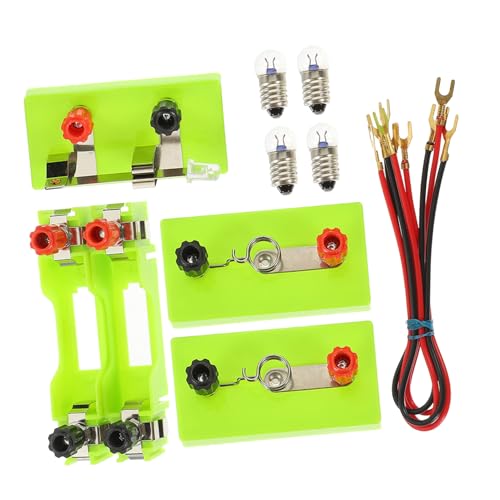 MILISTEN Experimentierkasten für Elektrische Schaltungen Physik Experimente mit Batteriefach für Schule Labor und Zuhause für Unterricht Elektrizität und Einfache Schaltungen MILISTEN Experimentierkasten für Elektrische Schaltungen Physik Experimente mit Batteriefach für Schule Labor und Zuhause für Unterricht Elektrizität und Einfache Schaltungen von Milisten