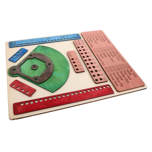 MILISTEN Farbiges Schachbrettspiel Baseball-brettspiel Baseball -brettspiele Brettspiele Aus Holz Lustige Spielbretter Tabletop-baseballspiel Partyzubehör Brettspiel Aus Holz Hölzern MILISTEN Farbiges Schachbrettspiel Baseball-brettspiel Baseball -brettspiele Brettspiele Aus Holz Lustige Spielbretter Tabletop-baseballspiel Partyzubehör Brettspiel Aus Holz Hölzern von Milisten
