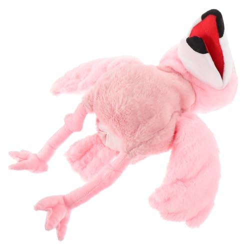Milisten Flamingo Handpuppe für Kinder Interaktive Plüsch Vogel Handpuppe Frühpädagogisches Spielzeug für Kreatives Geschichtenerzählen Milisten Flamingo Handpuppe für Kinder Interaktive Plüsch Vogel Handpuppe Frühpädagogisches Spielzeug für Kreatives Geschichtenerzählen von Milisten