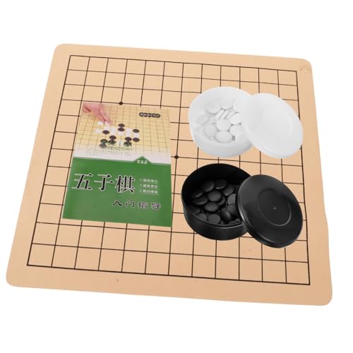 MILISTEN Go Schach Set für Tragbares und Faltbares Go Brettspiel für Anfänger für Indoor und Outdoor Spiel Design mit Klappfunktion und Klare für Familie und Freunde MILISTEN Go Schach Set für Tragbares und Faltbares Go Brettspiel für Anfänger für Indoor und Outdoor Spiel Design mit Klappfunktion und Klare für Familie und Freunde von Milisten