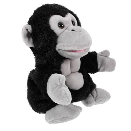 MILISTEN Gorilla Handpuppe Plüsch Handpuppen für Kleinkinder Jahre Interaktive Stofftier Handpuppe für Frühe Entwicklung Leicht und Tragbar Fördert Motorische Fähigkeiten und Kreativität MILISTEN Gorilla Handpuppe Plüsch Handpuppen für Kleinkinder Jahre Interaktive Stofftier Handpuppe für Frühe Entwicklung Leicht und Tragbar Fördert Motorische Fähigkeiten und Kreativität von Milisten