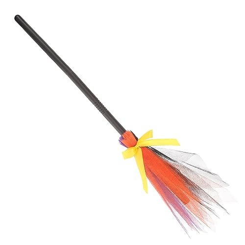 MILISTEN Halloween Hexenbesen Cosplay für Dekorativer Besen für Kostüm Party und Besondere Anlässe aus Hochwertigem Elegant und Auffällig von Milisten
