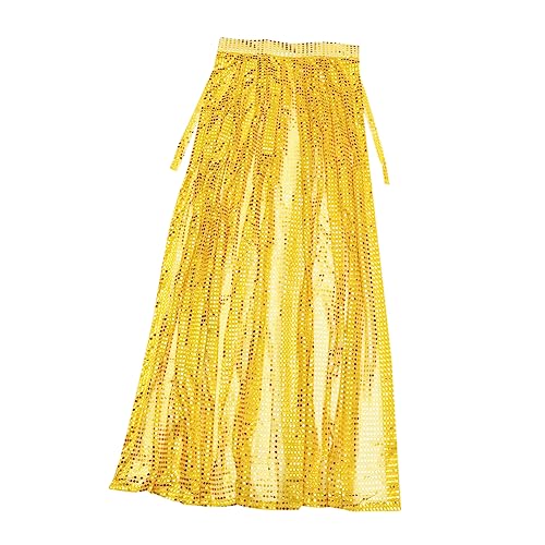 MILISTEN Halloween Umhang mit Gelben Pailletten Kreativer Auffälliger Kostüm Cape für Erwachsene für Mittelalter Vampir Hexe Maskerade Party und Cosplay MILISTEN Halloween Umhang mit Gelben Pailletten Kreativer Auffälliger Kostüm Cape für Erwachsene für Mittelalter Vampir Hexe Maskerade Party und Cosplay von Milisten