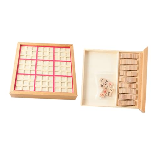 MILISTEN Holz Brettspiel für Pädagogisches Felder Sudoku für Interaktives Denkspiel Kreativität und Sicher und Langlebig MILISTEN Holz Brettspiel für Pädagogisches Felder Sudoku für Interaktives Denkspiel Kreativität und Sicher und Langlebig von Milisten