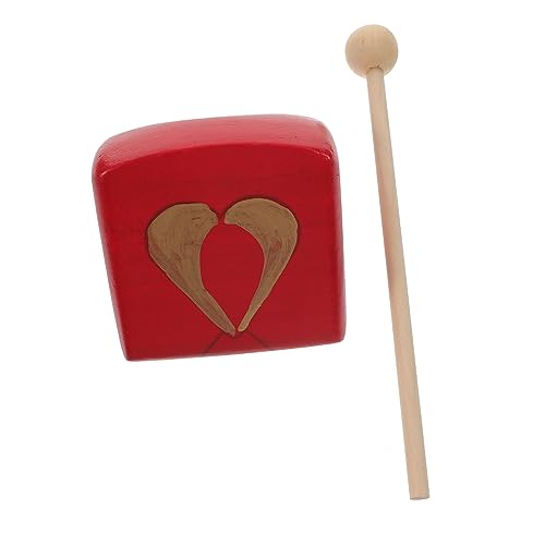 MILISTEN Holz Percussion Instrument Musikspielzeug für Frühe Bildung und Meditation Klarer Langlebig für Buddhistisches Spiel und Kreative Musikstunden MILISTEN Holz Percussion Instrument Musikspielzeug für Frühe Bildung und Meditation Klarer Langlebig für Buddhistisches Spiel und Kreative Musikstunden von Milisten