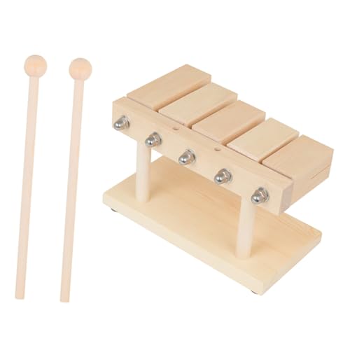 MILISTEN Holz Percussion Instrumente für Musikalisches Lernspielzeug Einfach zu Bedienen Fördert die Hörfähigkeiten für Kleine Musiker MILISTEN Holz Percussion Instrumente für Musikalisches Lernspielzeug Einfach zu Bedienen Fördert die Hörfähigkeiten für Kleine Musiker von Milisten