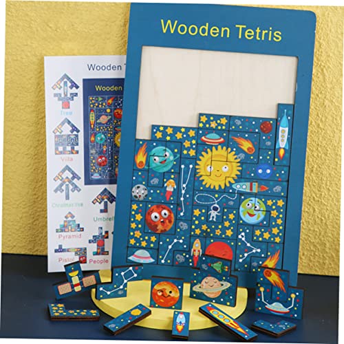 MILISTEN Holz Weltraum Puzzle Planet Lernspielzeug Montessori Holzspielzeug für Kleinkinder Pädagogisches Steckspielzeug zur Motorik und Farbenverständnis MILISTEN Holz Weltraum Puzzle Planet Lernspielzeug Montessori Holzspielzeug für Kleinkinder Pädagogisches Steckspielzeug zur Motorik und Farbenverständnis von Milisten