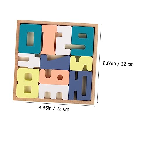 MILISTEN Holz Zahlenerkennungs Puzzle Buntes Montessori Lernspielzeug für Kleinkinder Frühpädagogisches Zahlen und Farblernspiel Pädagogisches Holzspielzeug Hand Auge Koordination und MILISTEN Holz Zahlenerkennungs Puzzle Buntes Montessori Lernspielzeug für Kleinkinder Frühpädagogisches Zahlen und Farblernspiel Pädagogisches Holzspielzeug Hand Auge Koordination und von Milisten