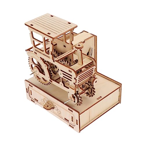 MILISTEN Holzmodell Bausatz Harvester DIY Puzzle für Musikbox Pädagogisches Handwerksset zur Kreativität Geduld MILISTEN Holzmodell Bausatz Harvester DIY Puzzle für Musikbox Pädagogisches Handwerksset zur Kreativität Geduld von Milisten