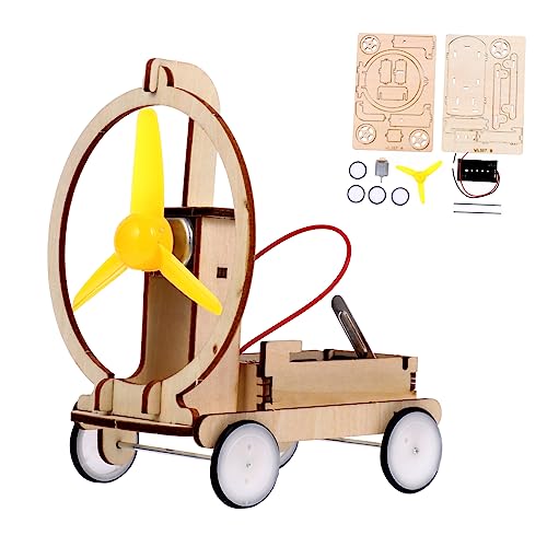 MILISTEN Holzpuzzle Modell zum Zusammenbauen Pädagogisches für Batterien Fördert Kreativität und Konzentration für Kleine Bastler und Dekoration für Zimmer von Milisten