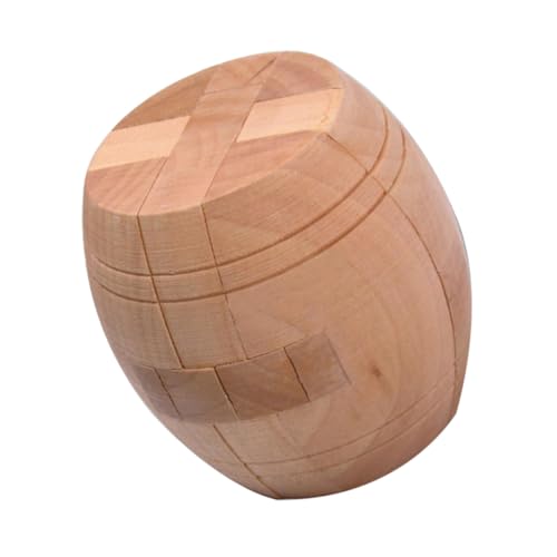 MILISTEN Holzpuzzle für Intelligentes Brain Teaser im Cask Design Pädagogisches Holzspielzeug Entwicklung für Junge und Familienunterhaltung von Milisten
