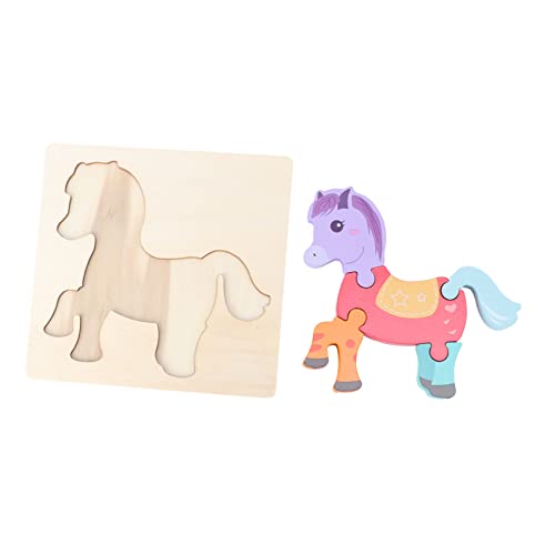 MILISTEN Holzpuzzle für Kleinkinder Cartoon Holzspielzeug Pädagogisches Lernspielzeug Fördert Kreativität Farbunterscheidung und Kognitive Fähigkeiten für Jungen Mädchen MILISTEN Holzpuzzle für Kleinkinder Cartoon Holzspielzeug Pädagogisches Lernspielzeug Fördert Kreativität Farbunterscheidung und Kognitive Fähigkeiten für Jungen Mädchen von Milisten