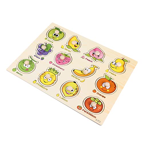 MILISTEN Holzpuzzle für Kleinkinder Kreatives Lernspielzeug aus Holz Fördert die Entwicklung von Fähigkeiten für Jungen und Mädchen Ab Jahren für Eltern Junge Mädchen Spiele von Milisten