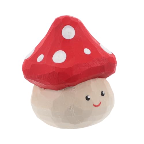 MILISTEN Holzschnitzspielzeug Gefälschter Pilz Lernen Pilzblumentopf Dekorationen Für Pilzkuchen Zubehör Für Mikrolandschaften Terrarium Mini-Pilze Holzpilze Hölzern MILISTEN Holzschnitzspielzeug Gefälschter Pilz Lernen Pilzblumentopf Dekorationen Für Pilzkuchen Zubehör Für Mikrolandschaften Terrarium Mini-Pilze Holzpilze Hölzern von Milisten