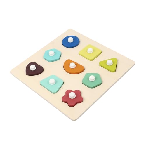 MILISTEN Holzspielzeug Puzzle aus Premium Holz Glatte Oberfläche Cartoon Formen Fördert Hand Augen Koordination und Motorische Fähigkeiten Pädagogisches Lernspielzeug für Kleinkinder MILISTEN Holzspielzeug Puzzle aus Premium Holz Glatte Oberfläche Cartoon Formen Fördert Hand Augen Koordination und Motorische Fähigkeiten Pädagogisches Lernspielzeug für Kleinkinder von Milisten