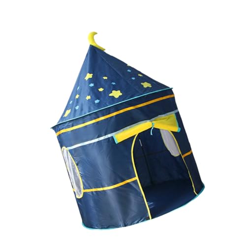MILISTEN Kinderspielzelt Prinzessinnen Schloss Tragbares Spielhaus für Indoor Outdoor Blau Fördert Kreativität und Vorstellungskraft MILISTEN Kinderspielzelt Prinzessinnen Schloss Tragbares Spielhaus für Indoor Outdoor Blau Fördert Kreativität und Vorstellungskraft von Milisten