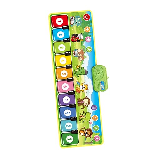 MILISTEN Klavier Spielmatte Multifunktionale Musikdecke für Kleinkinder der Motorischen Fähigkeiten und Kreativität Lernen für Verschiedene Altersstufen Geeignet MILISTEN Klavier Spielmatte Multifunktionale Musikdecke für Kleinkinder der Motorischen Fähigkeiten und Kreativität Lernen für Verschiedene Altersstufen Geeignet von Milisten