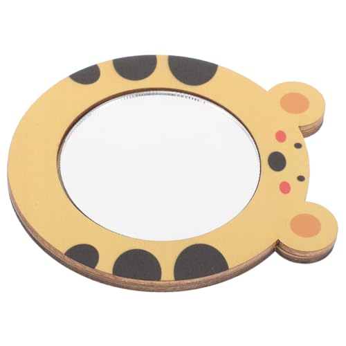 MILISTEN Kleiner Tigerspiegel Make -up -Spiegel Toilettenspiegel Für Desktop -Make -up -Spiegel Schöner Spiegel Herz Schminkspiegel Reise -handspiegel Wimpernspiegel Glas von Milisten